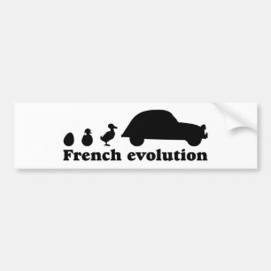 Adesivo Para Carro Oldtimer 2cv Evolução Francesa
