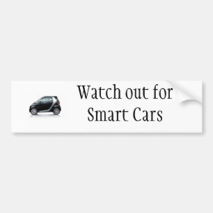 Adesivo Para Carro Olhe para fora para carros espertos