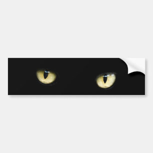 Adesivo Para Carro olhos- 218185 olhos preto com aspecto amarelo e