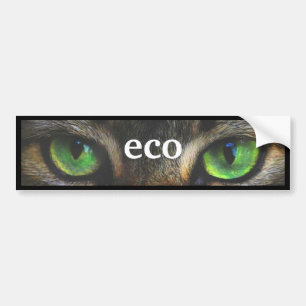 Adesivo Para Carro Olhos de gato eco verdes