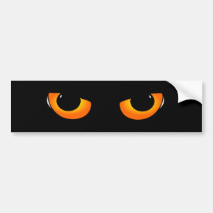 Adesivo Para Carro Olhos de Gato Louco