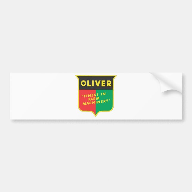 Adesivo Para Carro Oliver (Frente)