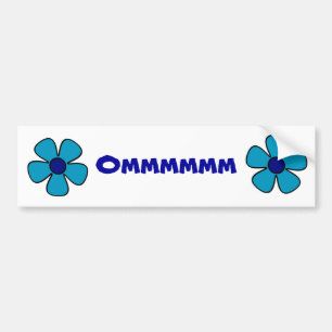 Adesivo Para Carro Om Yoga Bumper Sticker