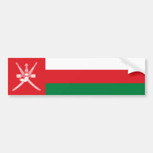 Adesivo Para Carro Oman Flag