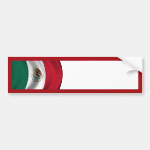 Adesivo Para Carro Onda de Sinalizador Mexicano