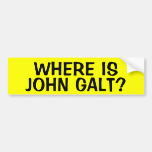 ADESIVO PARA CARRO ONDE É JOHN GALT?