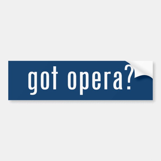 Adesivo Para Carro ópera obtida? (Frente)