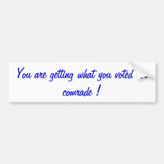 Adesivo Para Carro opinião política