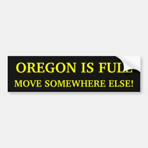 Adesivo Para Carro Oregon é movimento completo em outro lugar!