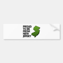 Adesivo Para Carro Orgulho de ser de Nova Jersey
