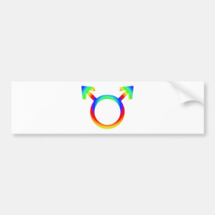 Adesivo Para Carro orgulho gay 2become1