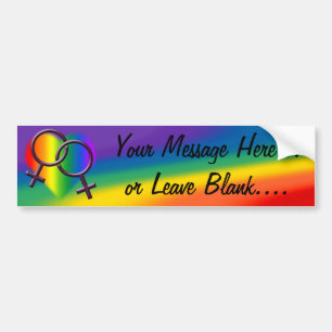 Adesivo Para Carro Orgulho gay Bumper Sticker Rainbow Love Stickers