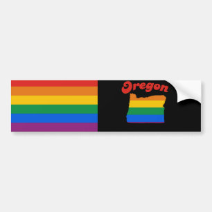 ADESIVO PARA CARRO ORGULHO GAY DE OREGON