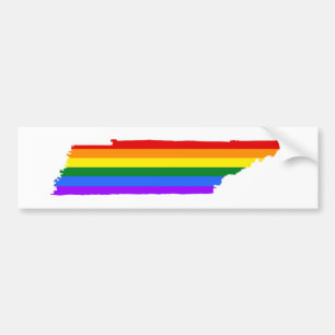 Adesivo Para Carro Orgulho gay do Tennessee