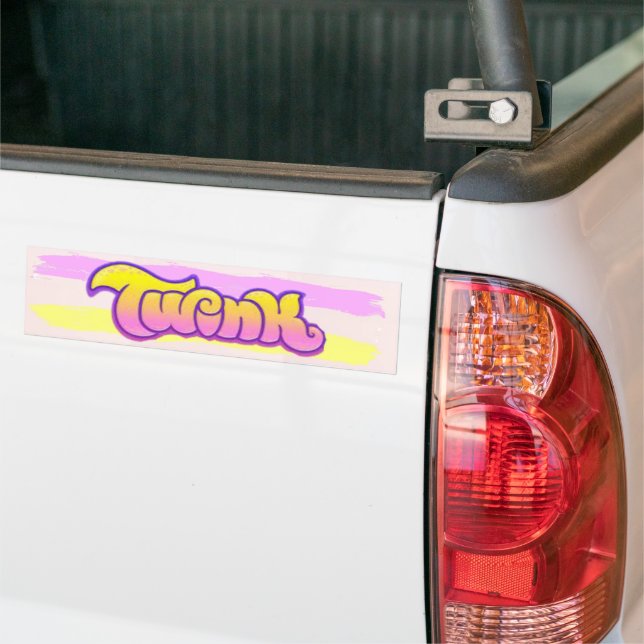 ADESIVO PARA CARRO ORGULHO GAY TWINK LGBTQ (No caminhão)