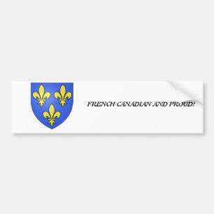 ADESIVO PARA CARRO ORGULHO NA HERANÇA FRANCESA