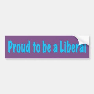 Adesivo Para Carro Orgulhoso de ser um Liberal