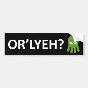 ADESIVO PARA CARRO OR'LYEH?