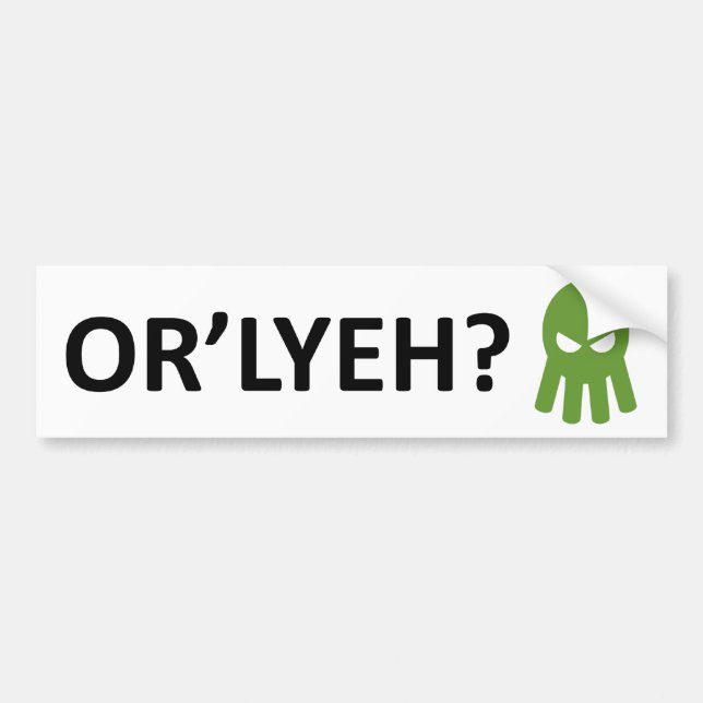 ADESIVO PARA CARRO OR'LYEH? (Frente)