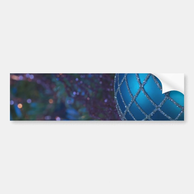 Adesivo Para Carro Ornamento Azul (Frente)