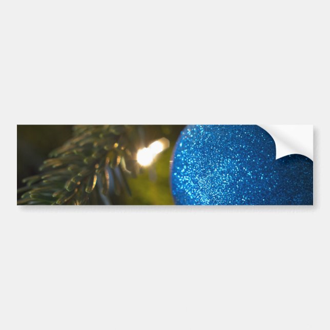 Adesivo Para Carro Ornamento Azul Esparso (Frente)