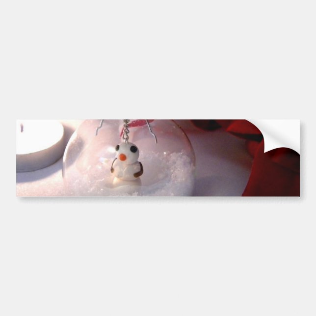 Adesivo Para Carro Ornamento nevado (Frente)
