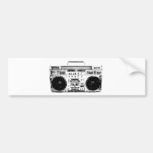 Adesivo Para Carro os anos 80 Boombox