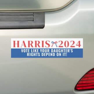 Adesivo Para Carro Os direitos de sua filha dependem disso Harris 202