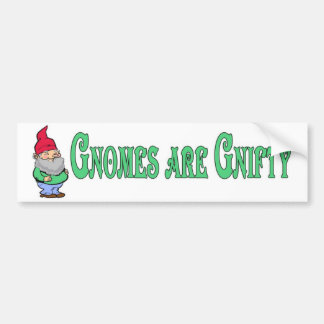 Adesivo Para Carro Os gnomos são Gnifty!