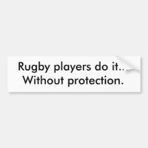 Os jogadores do rugby fazem-no… sem proteção