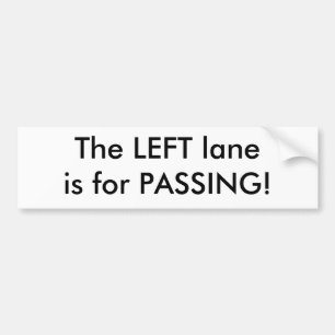 Adesivo Para Carro Os laneis ESQUERDOS para PASSAR!