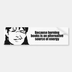Adesivo Para Carro Os livros ardentes são uma fonte de energia