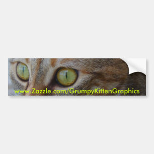 Adesivo Para Carro Os olhos Bumpersticker de Sorsha