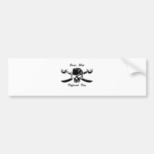Adesivo Para Carro Os piratas Roger alegre mesmos enviam o dia