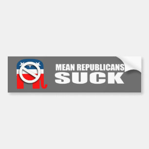 Adesivo Para Carro Os republicanos médios sugam