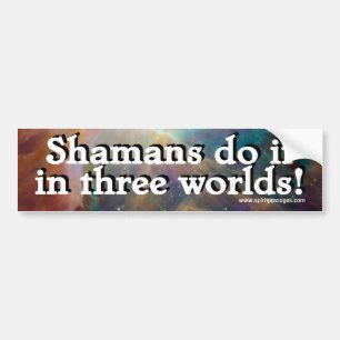 Adesivo Para Carro Os Shamans das passagens do espírito fazem-no na