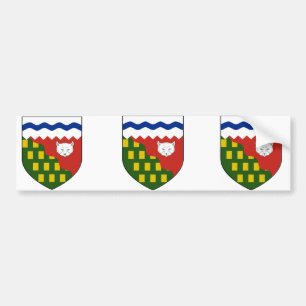 Adesivo Para Carro os territórios do noroeste, Canadá