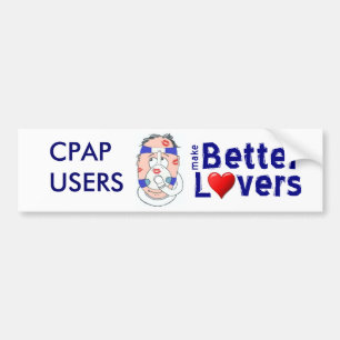 Adesivo Para Carro Os usuários de CPAP fazem melhores amantes