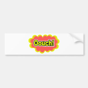 Adesivo Para Carro Ouch!