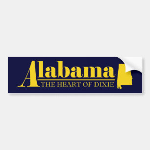 Adesivo Para Carro Ouro de Alabama
