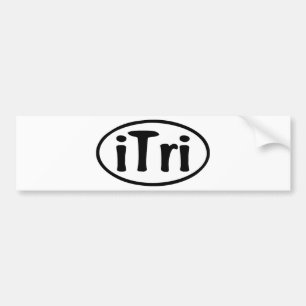 Adesivo Para Carro Oval do iTri