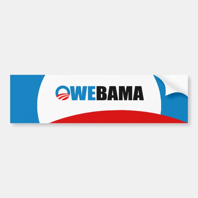 ADESIVO PARA CARRO OWEBAMA (Frente)
