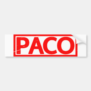 Adesivo Para Carro Paco Stamp