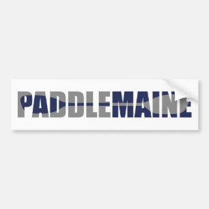 Adesivo Para Carro Paddle Maine Kayaking