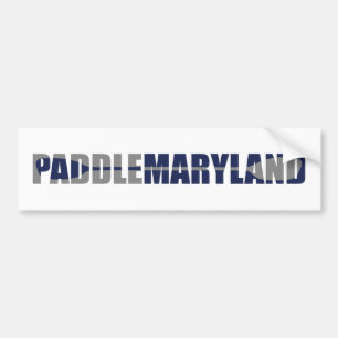 Adesivo Para Carro Paddle Maryland Kayaking