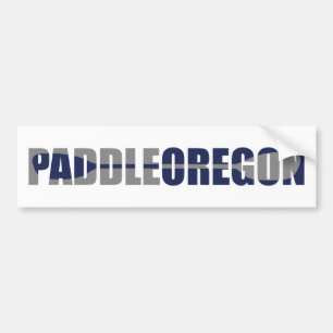 Adesivo Para Carro Paddle Oregon Kayaking