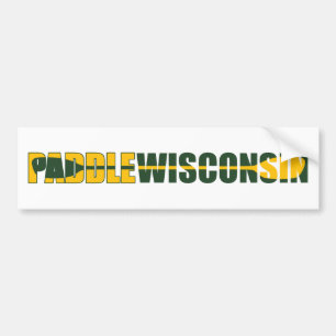 Adesivo Para Carro Paddle Wisconsin Kayaking