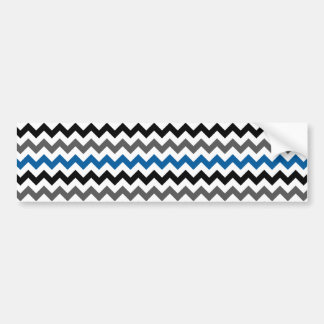Adesivo Para Carro Padrão Chevron Fundo Cinza Azul Preto Branco