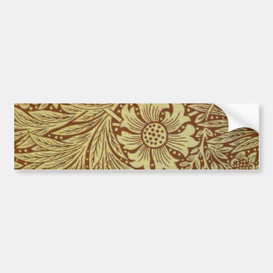 Adesivo Para Carro Padrão de Flor Antiga Marigold William Morris