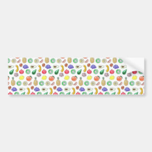 Adesivo Para Carro padrão de fruta